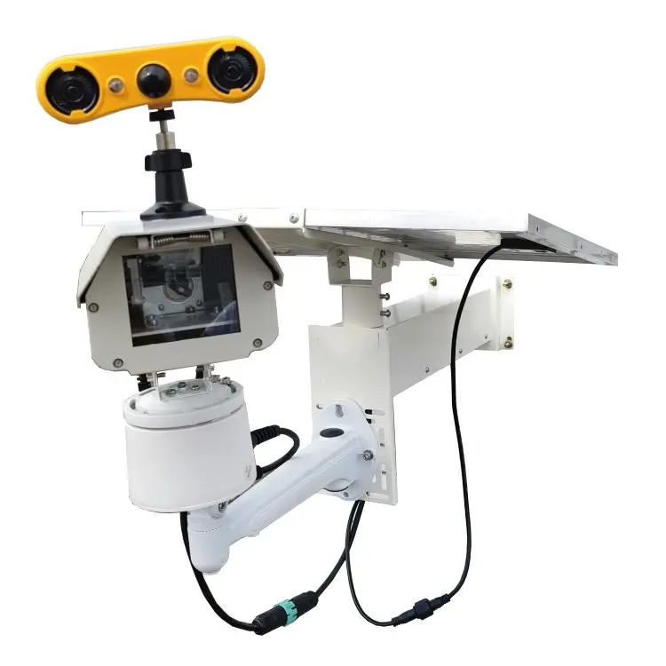 larm Ip65 Waterproof for Outdoor UseUpgraded Solar Green Bird Repellent Light with Solar A