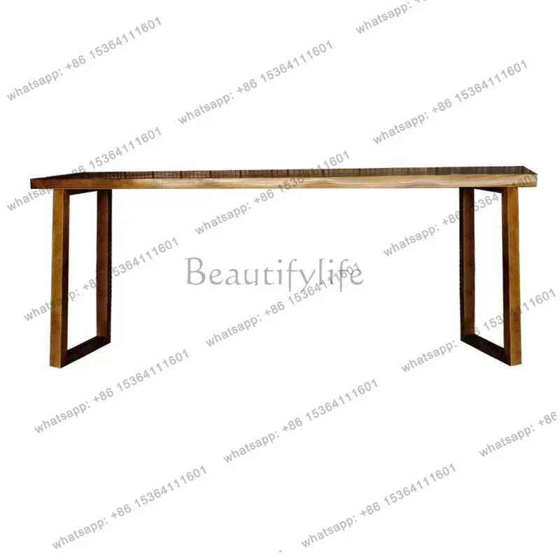 Factory Direct Sales Cocktail Kitchen Bar Tables Alcohol Bistro Groggery Outdoor Bar Tables Reception Desk Side Wine Furniture M
