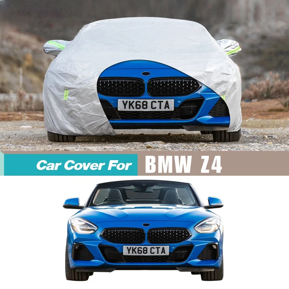 

Full Car Cover For BMW Z4 (E89) 2009-2025 Auto Anti-UV Sun Rain Snow Wind Protection Cover