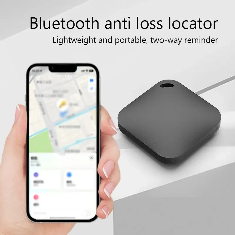 For Apple Air tag Smart Tag Anti-Lost Alarm Wireless Bluetooth Tracker Phone Stuff Two-way Search Key Pet Finder Location Record