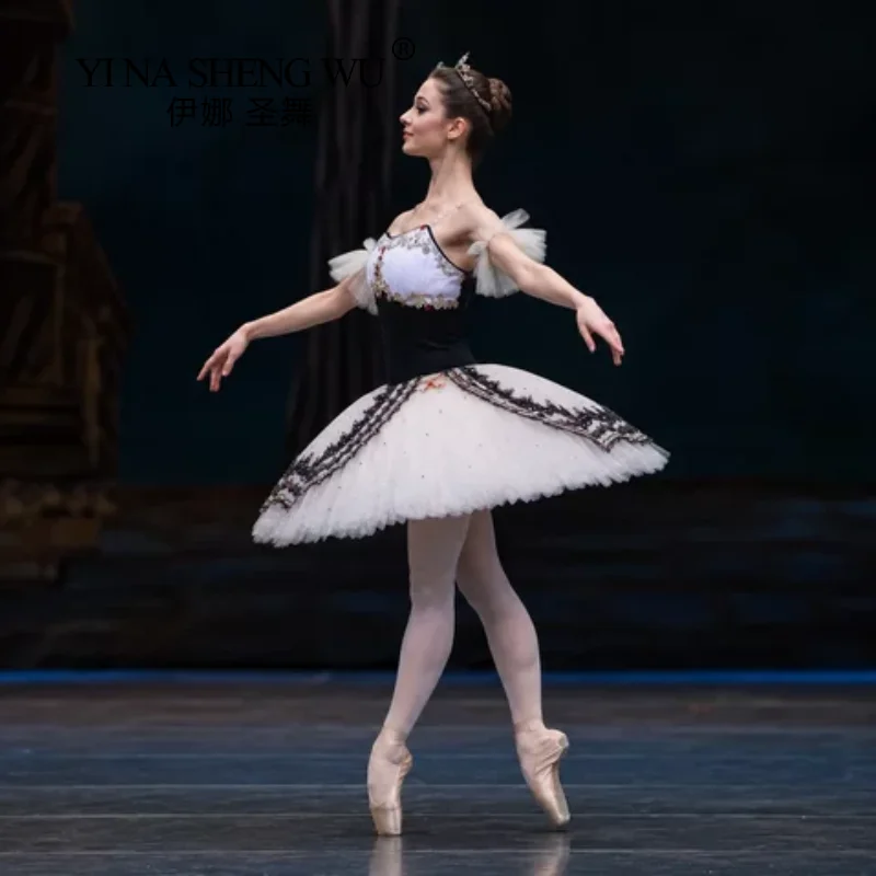 Custom Tailored Classic Fluffy Layered Tutu Dress, Premium Handmade Ballet Outfit for Professional Stage Competition & Fairy Sta