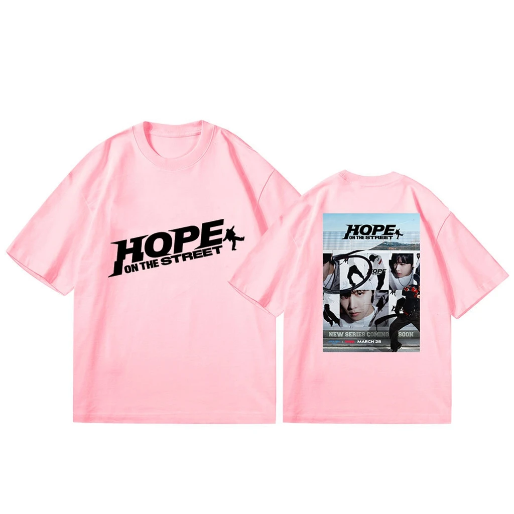Summer Casual Women's Top Kpop Harajuku Men Women's Fashion Hip Hop Cotton T-shirt
