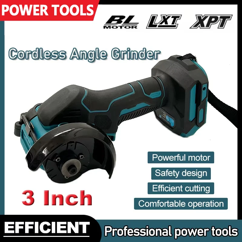 Аккумуляторная угловая шлифовальная машина Makita 3-дюймовая угловая шлифовальная машина Беспроводная 3-дюймовая электрическая угловая шлифовальная машина для резки циркулярной пилы Электроинструмент Аккумуляторная угловая шлифовальная машина Makita 3-дюймовая угловая шлифовальная машина Беспроводная 3-дюймовая электрическая угловая шлифовальная машина для резки циркулярной пилы Электроинструмент