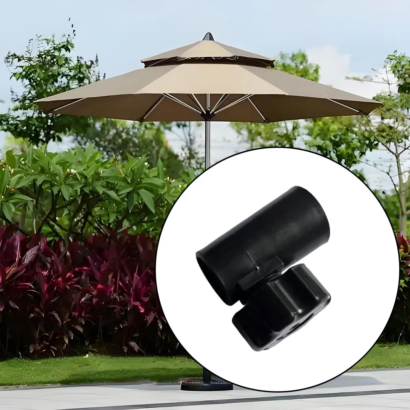 Patio Umbrella Lower Pole Parasol Accessory for Fishing Courtyard Party - Image 4