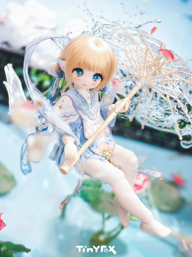 Official Tinyfox 1/6 Scale Fox God Action Figures Mjd Movable Joint Doll Bjd 2d Collect Model Doll Full Set Girl'S Birthday Gift