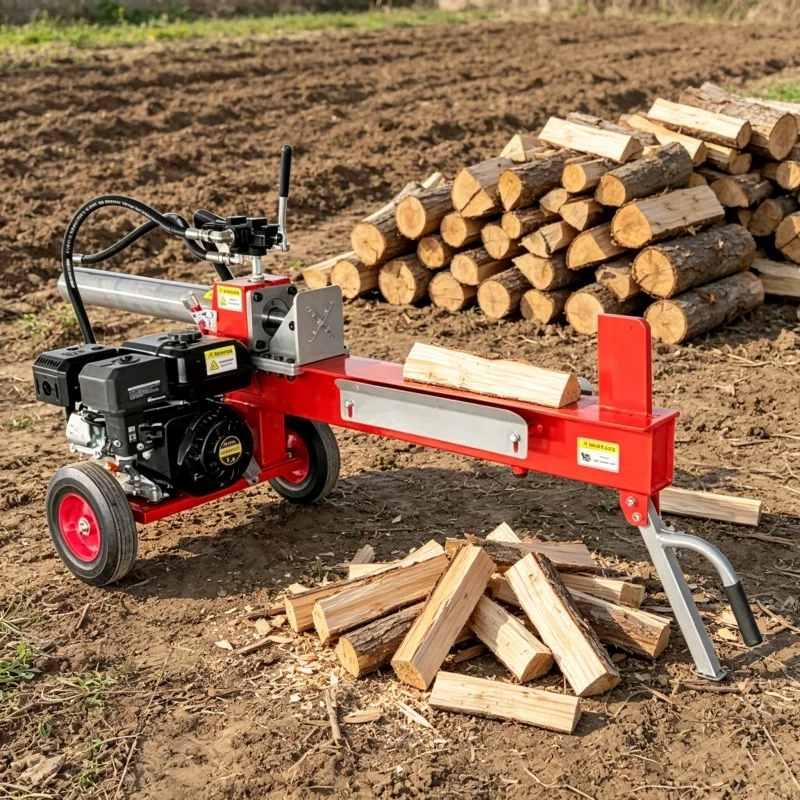 

Customized Wood Splitter Portable 20T Firewood Cutting and Splitting Machine, Firewood Processor, Hydraulic Log Splitter