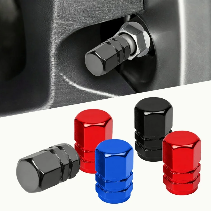 4Pcs Aluminum Alloy Car Wheel Tire Valve Caps Stem Cover For Suzuki Swift Jimny Ignis Alto SX4 Splash Baleno Vitara Kaiser DZire