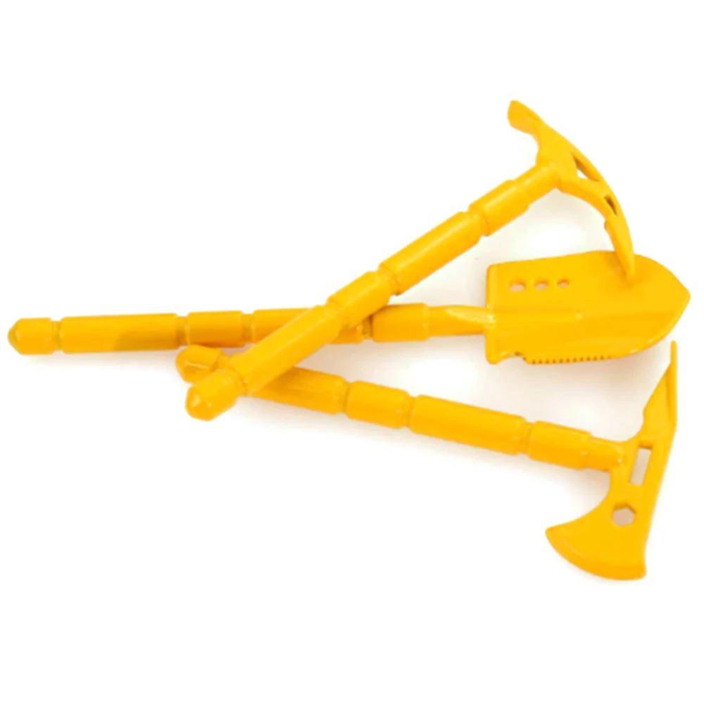 1/10 Scale Metal Shovel Pickaxe Axe for RC Crawler Car Axial SCX10 D90 Traxxas TRX4 Rgt Yikong Redcat Decorative Parts - view 6