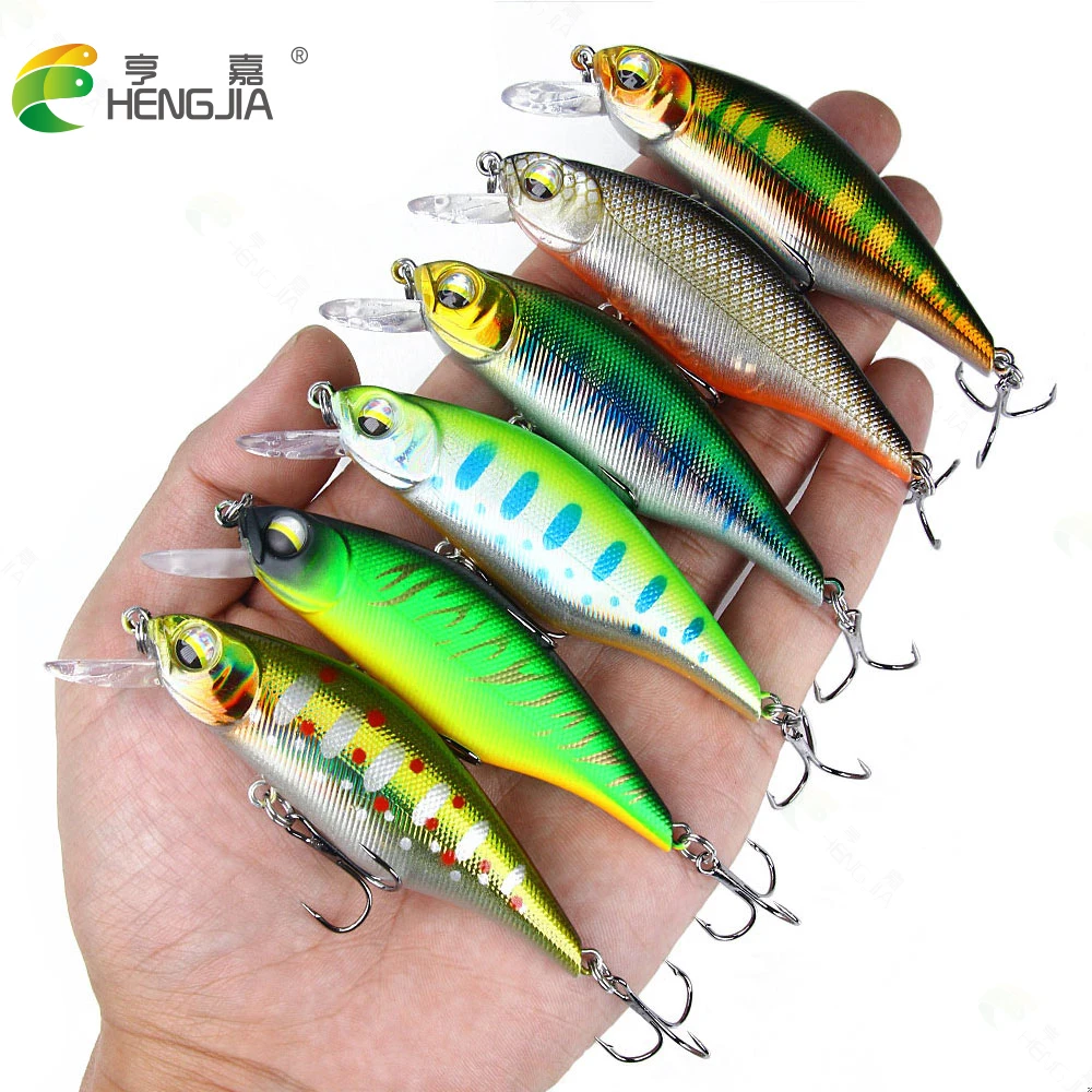 Hengjia Floating Minnow 11.8g 9.2cm Fishing Lure Laser Hard Artificial Bait Wobblers Pike Carp SwimBait Crankbaits Tackle