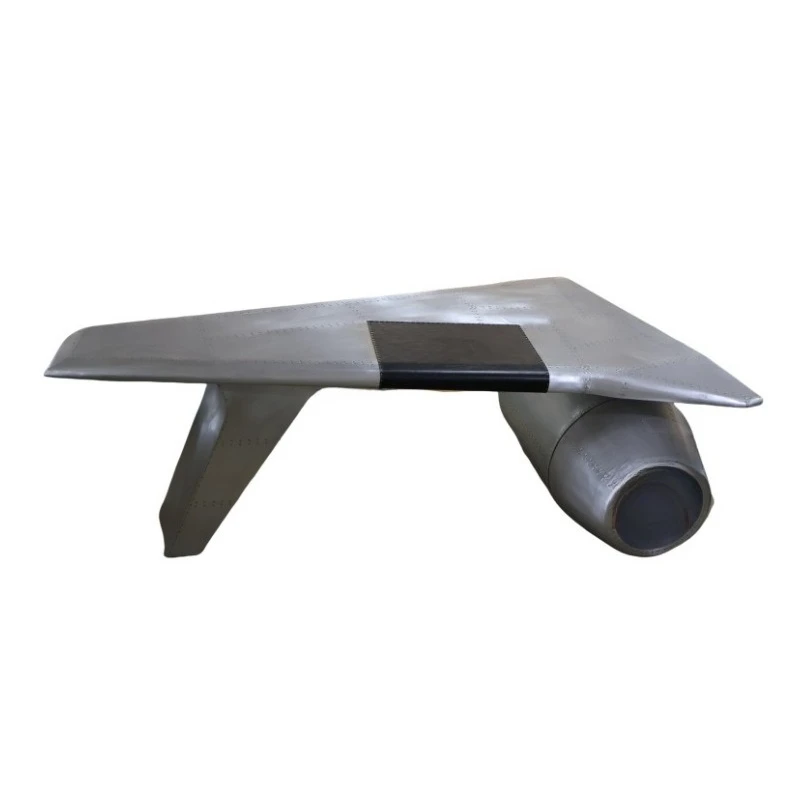 American retro industrial wind bar counter metal aluminum custom reception desk