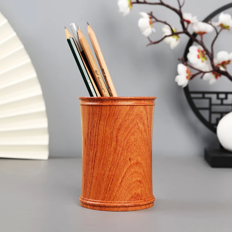 retro-rosewood-round-pen-holder-office-desk-decorative-item-chinese-style-wood-eyebrow-pencil-makeup-brush-stationery-s