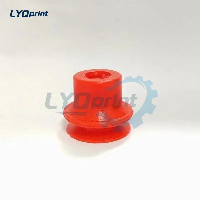 20Pieces Double-layer Red Suction Nozzle 22X31X26mm Sucker For Printing Machine Parts