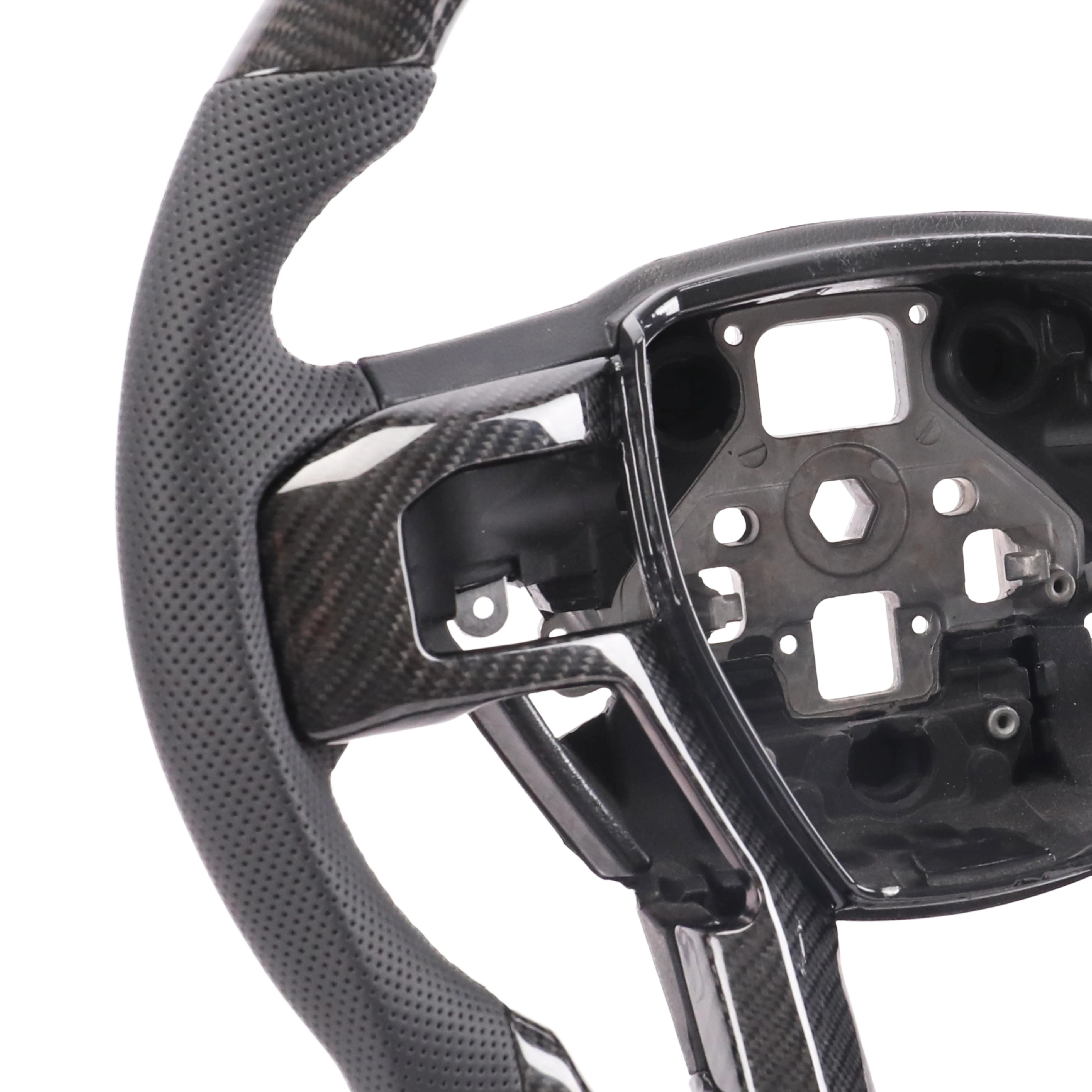 for Carbon Fiber Sport Steering Wheel for ford raptor SVT F150 F250 F350 F450 F450 F650 F750 2020 2021 2013 2023 2022
