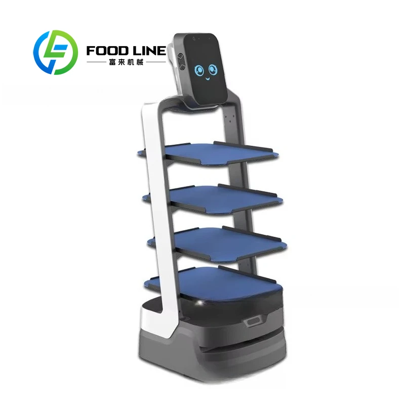 Customized AI Delivery Robot Commercial Waiter Server for Restaurant Cafe Autonomous Food Service Catering Machine