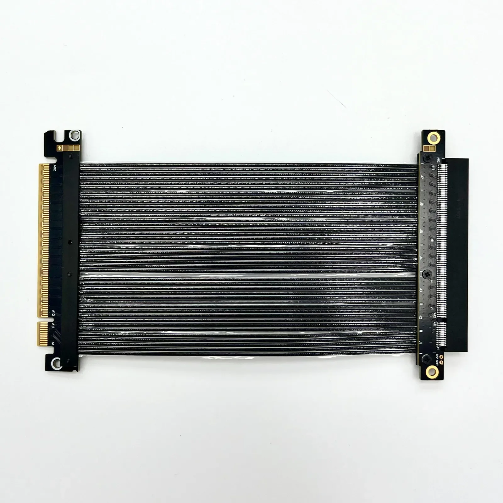 5CM PCIE 5.0 X16 Riser Cable 512Gbps High Speed Flexible GPU Extension Riser Cable For Chassis Server GEN5 RX90xx RTX50xx Series