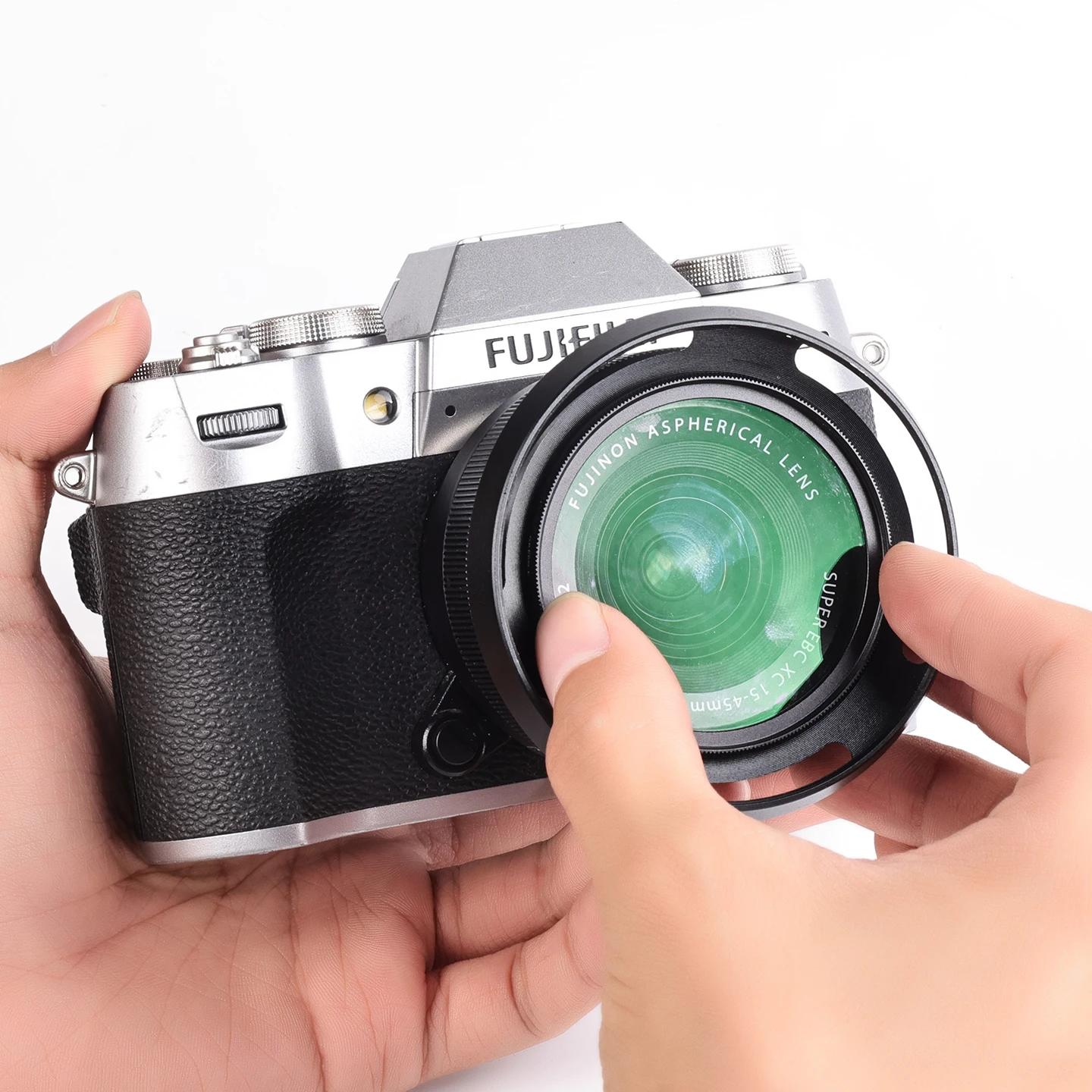 

Hollow out Iight Shield Suitable for Fuji Mirrorless XF 15-45mm/35f1.4 Vizox 561.7/1.4 Nikon Z40f2/Z 28mm F2.8se lens 52mm Screw