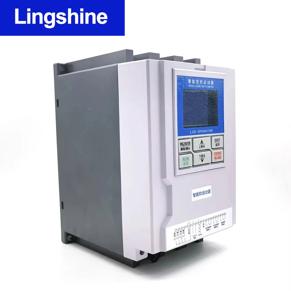 

LSRQ6000-11KW/15KW18.5KW/22KW30KW/37KW/45KW/55KW/75KW 380V OnLine Three Phase Motor Soft Starter for Water Supply System