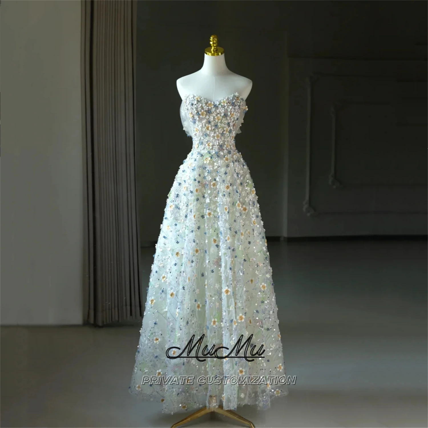 

MuMu индивидуальное платье на день рождения, роскошные вечерние платья, элегантные вечерние платья 2025 года для свадьбы, женское платье Quinceanera 15 лет