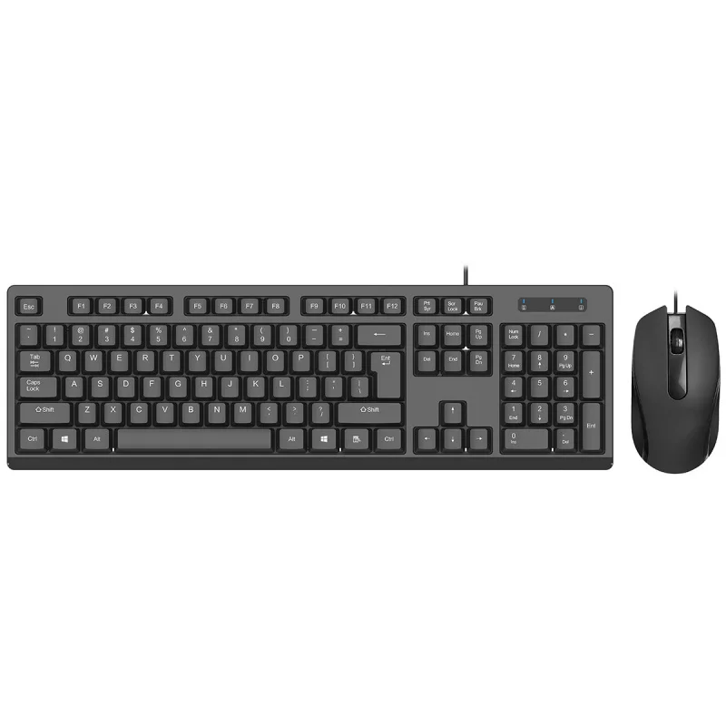 Office USB wired mouse and keyboard set computer accessories