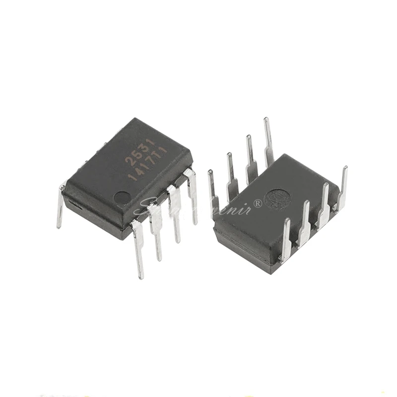 10PCS HCPL-2531-000E HCPL-2630-000E HCPL-2631-000E HCPL-3120-000E ICE3BR0665J ICL7660SCPAZ  DIP-8 New Original