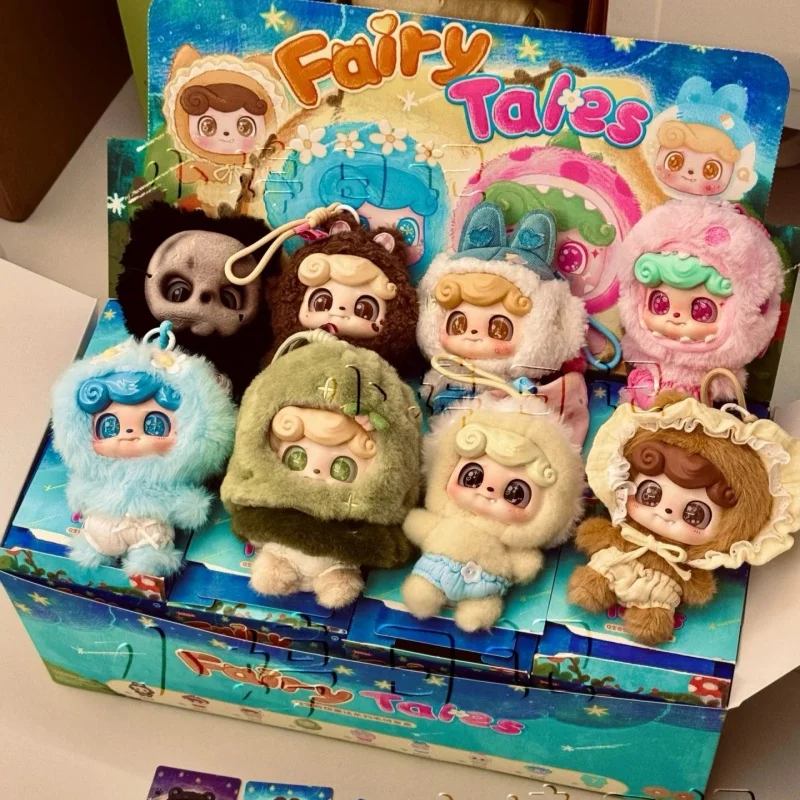 

Высокое качество, оригинальные сказки Q.Kid, слепая коробка, серия Kawaii Baby Wolf, клубника, динозавр, настольные украшения, коллекционные игрушки-куклы