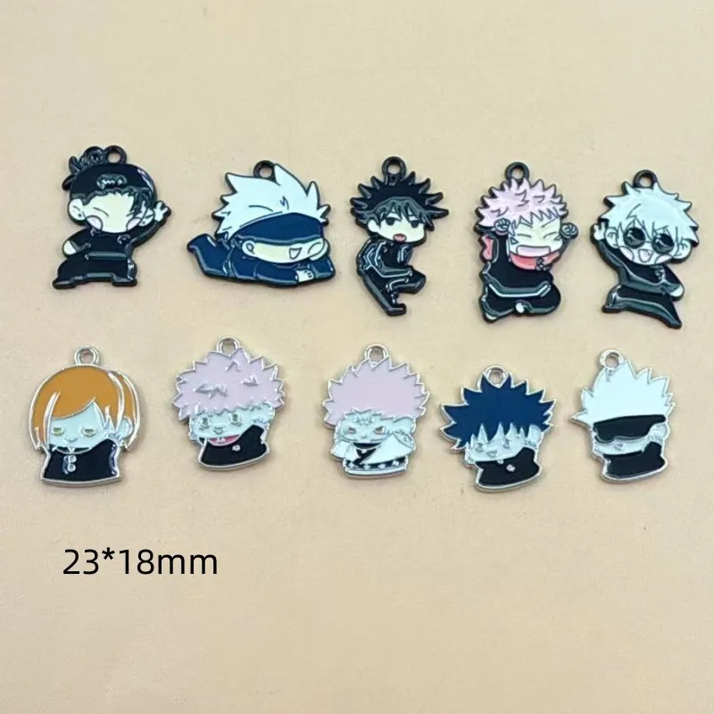 Anime Spellbound: Five-Story Uzumaki Pendant Necklace Keychain Hanger Decorative Item DIY Handmade Jewelry