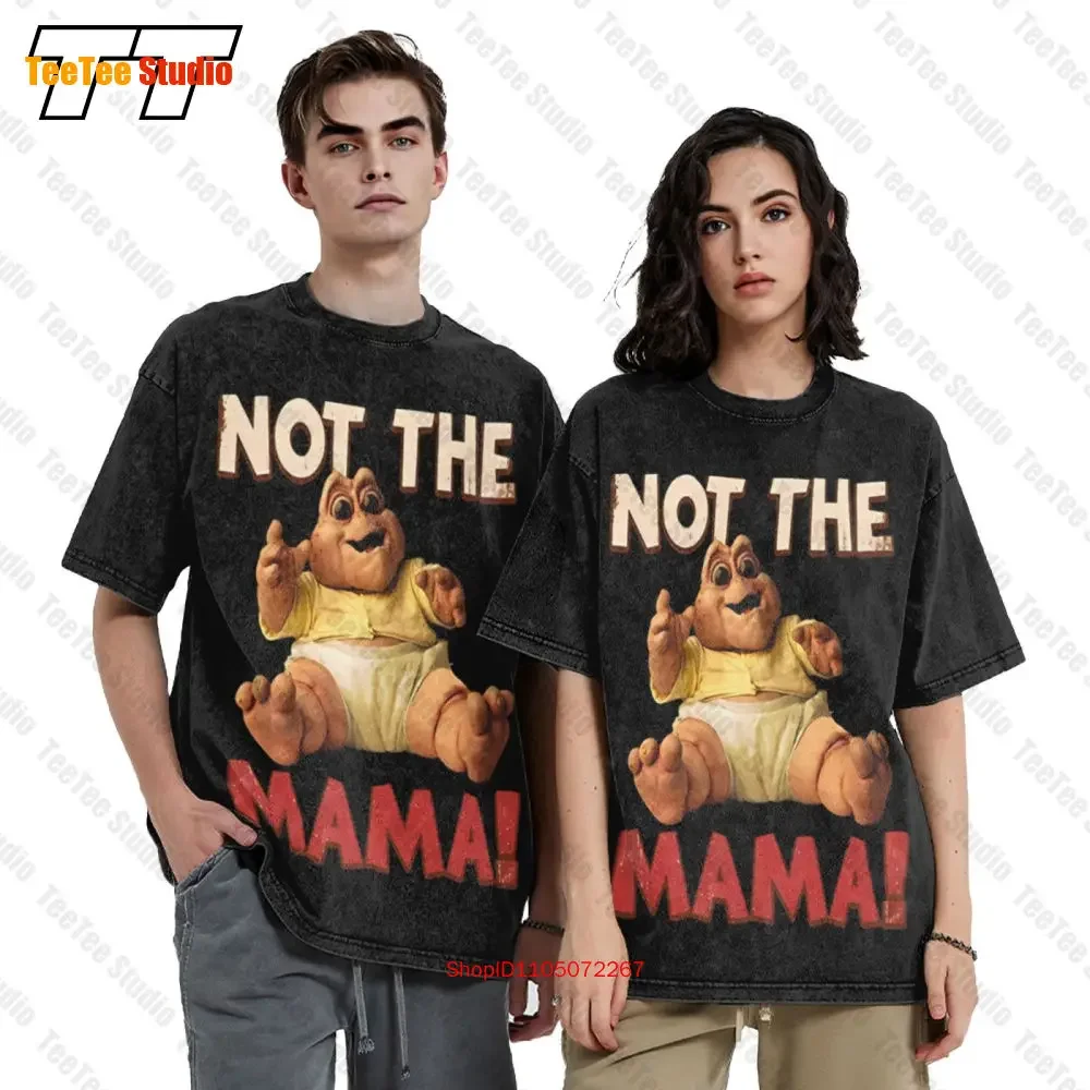 No la mamá bebé dinosaurio camiseta vintage Sinclair 2N94