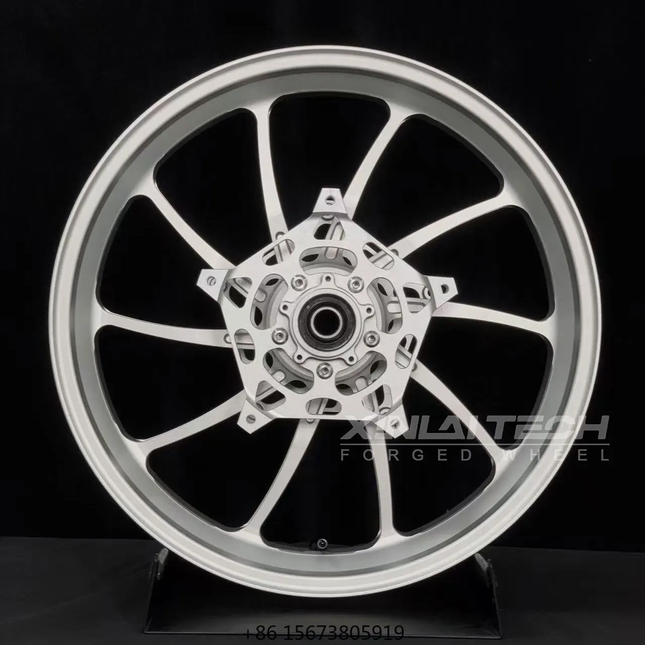 Custom Forged Anodized Motorcycle Wheels CNC Billet Alloy Rims Fit for  R1250RT Touring Motorcycle Front Rear Upgrade