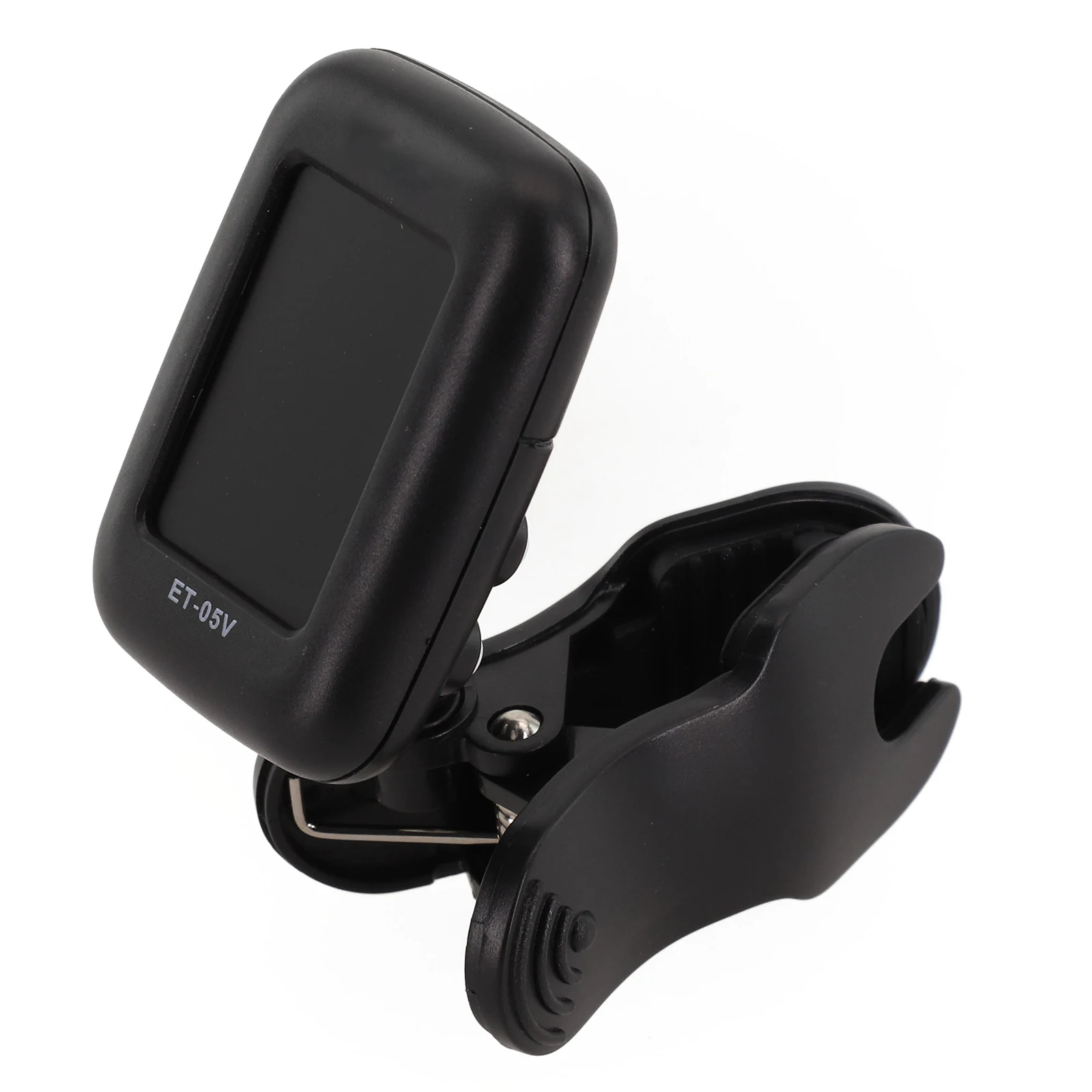 Double Bass Tuner Cello Tuner 1pc 3.2*4.6*4.5 Cm 360 Degree Rotating Design Black Clip-on And Portable Cello Double Bass