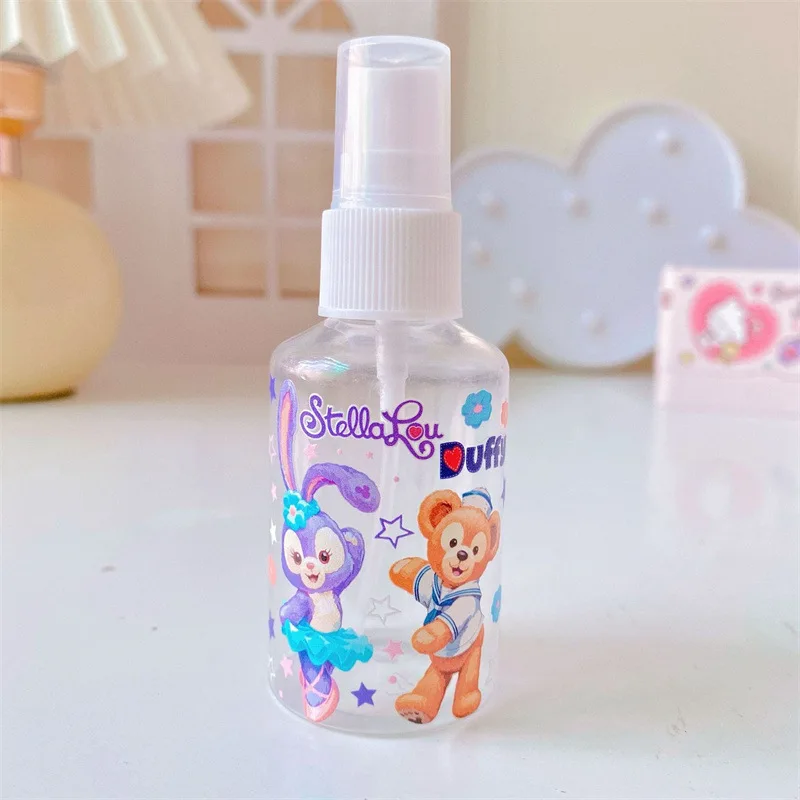 Flacone Spray da 50ML Disney Stitch flacone per profumo a nebbia Fine flacone per pressa in plastica atomizzatore per Anime da viaggio carino da