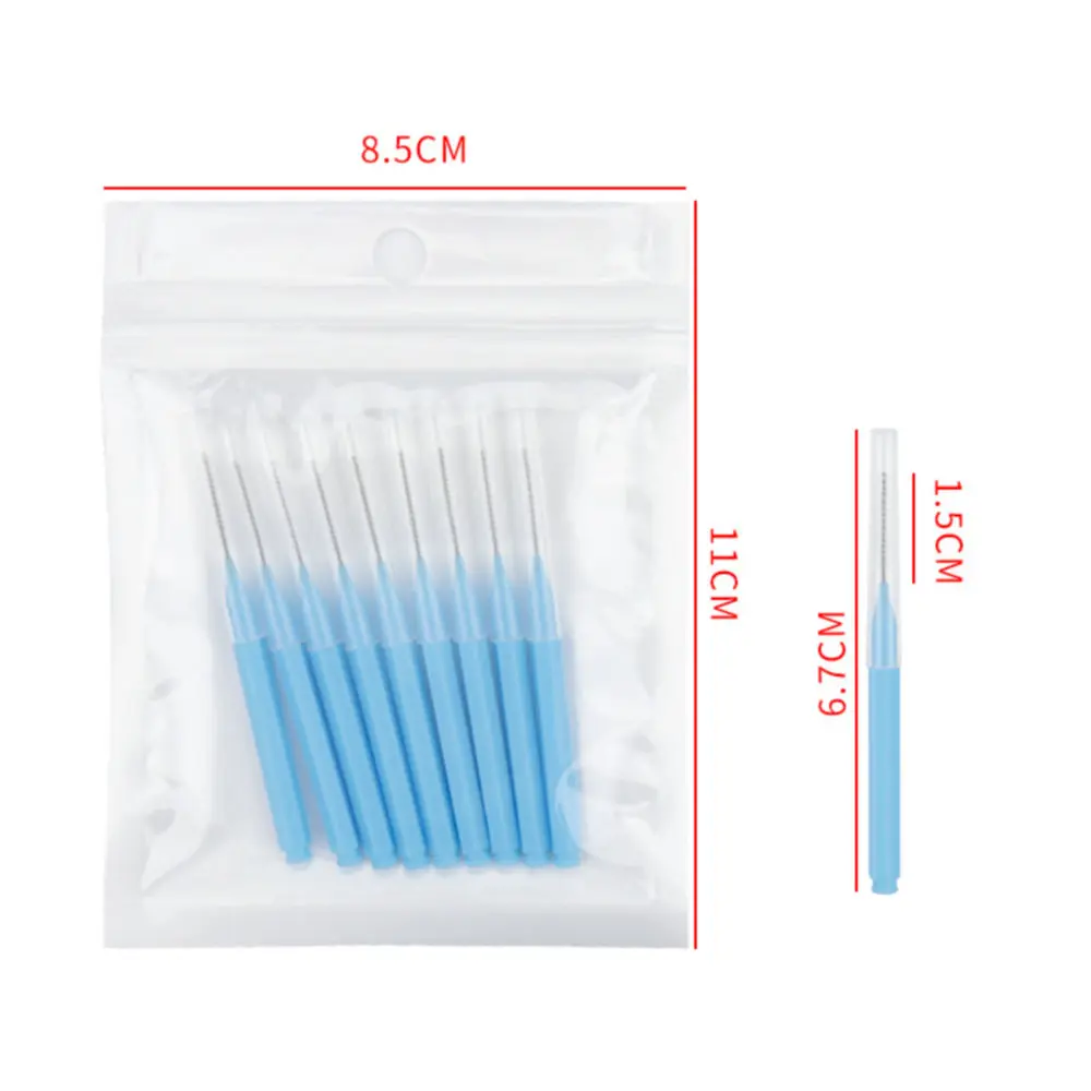 AILEISHI 10pcs/Pack For Brow Lift Shaped Brow Lifting Brushes Plastic Mini Brow Lift Brush For Brow Lamination Brow Lift Tools