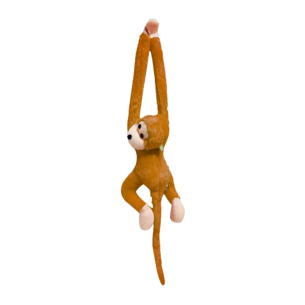 Longo braço macaco de pelúcia recheado cortina, animal pendurado brinquedos, creat decorativo, presentes bonitos para crianças, r1x1, nova cor