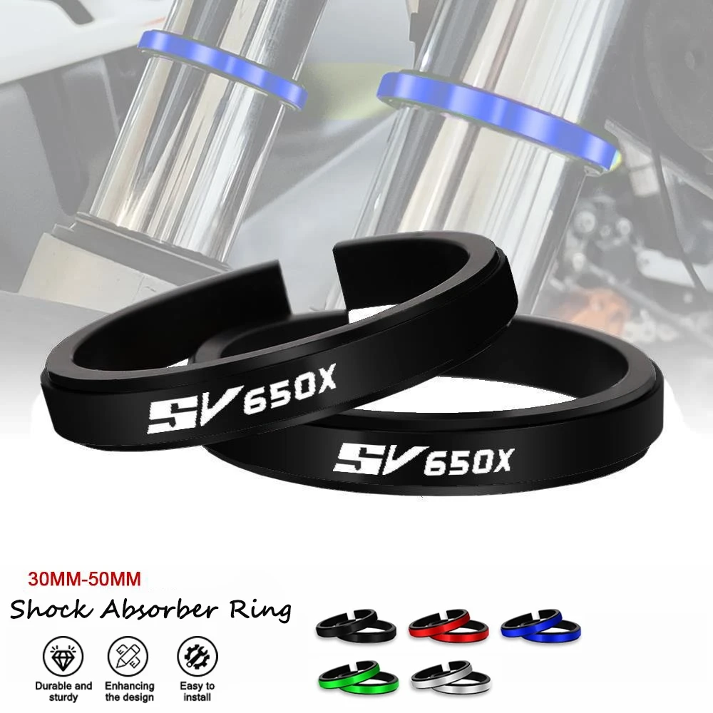 스즈키 SV650 SV650X SV 650 ABS SV 650X 오토바이 완충기 보조 조정 링 액세서리 서스펜션 30mm-50mm