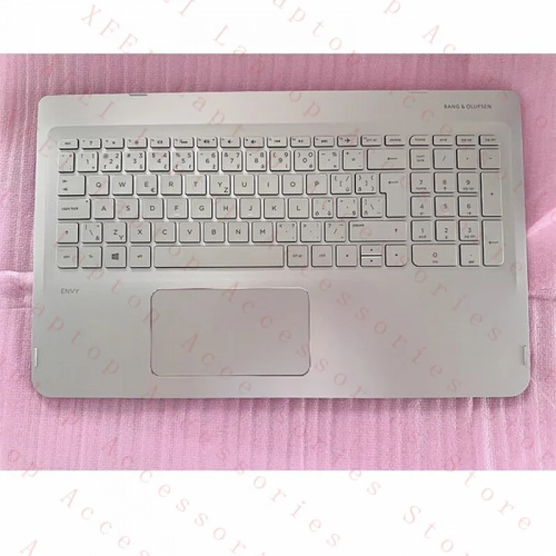 

F Подставка для рук Клавиатура Тачпад ЕС для HP Pavilion x360 15-BK M6-W 15-W TPN-W114