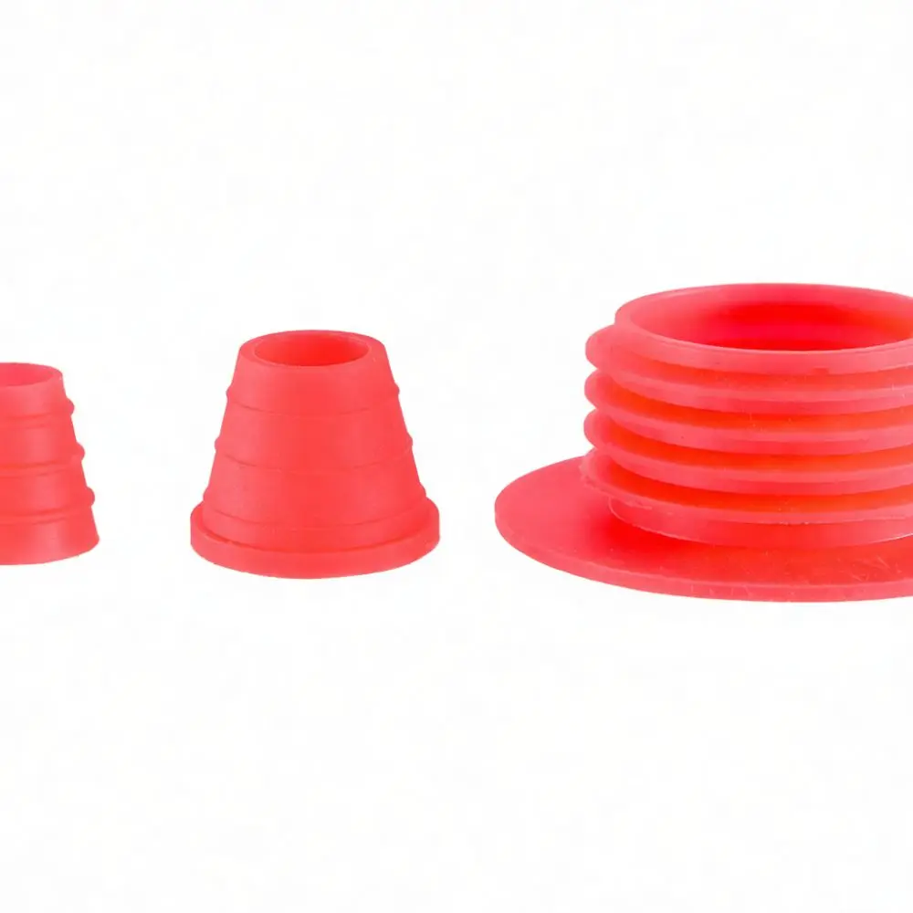 Silicone Gaskets Seal Rings Water Pipe Airtight Protector Parts For Vase Mouth Bowl Hose Connector Fitting