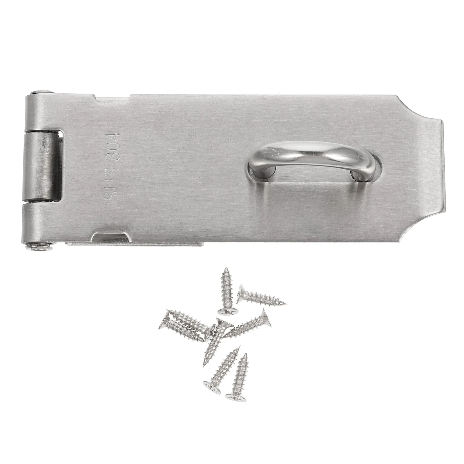 Window Latches Cabinet Lock Hasp Hinges Key Wooden Door Anti-theft Locks Buckle 304 Stainless Steel Gate