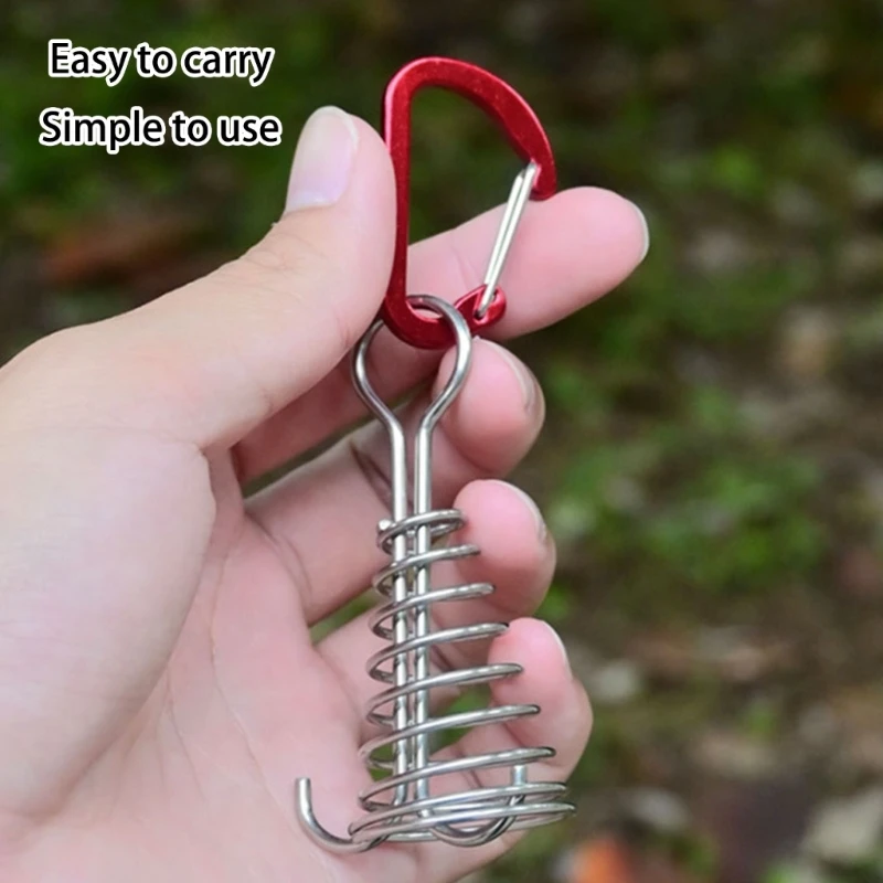 الأخطبوطات سطح السفينة أوتاد خيمة سطح خشبي الثغرات تثبيت الأظافر مع خيمة الربيع حبل الرياح هوك الأخطبوطات حبل الرياح تثبيت مشبك