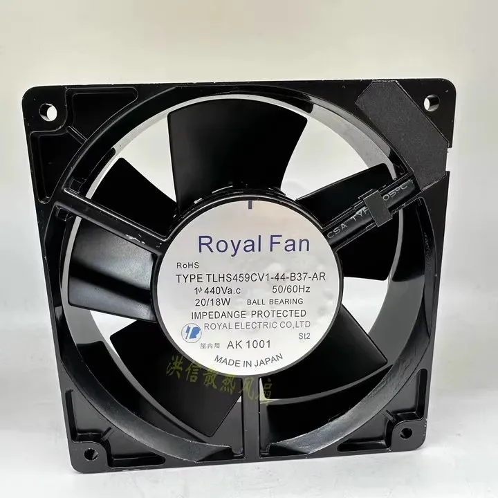 

Free shipping original 12038 TYPE TLHS459CV1-44-B37-AR 440V 20W all metal fan