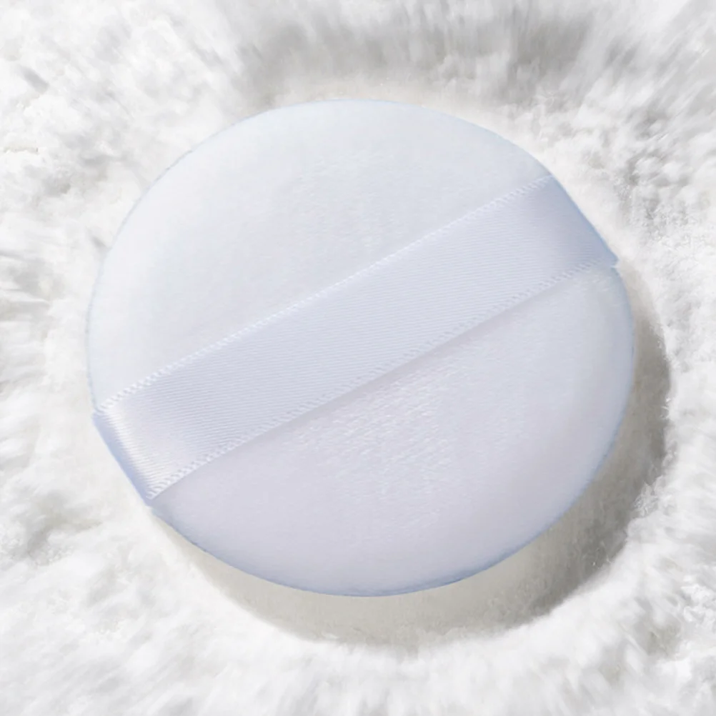 5pcs Supple Makeup Small Rounded Powder Puff Tools For Face Loose Powder Accessory Women Girls