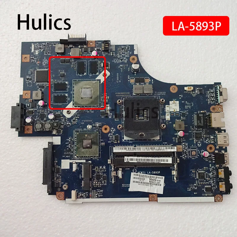 

Hulics Used Motherboard For Acer Aspire 5741 5741ZG LA-5892P 5892P With Heatsink Instead LA-5891P LA-5893P LA-5894P