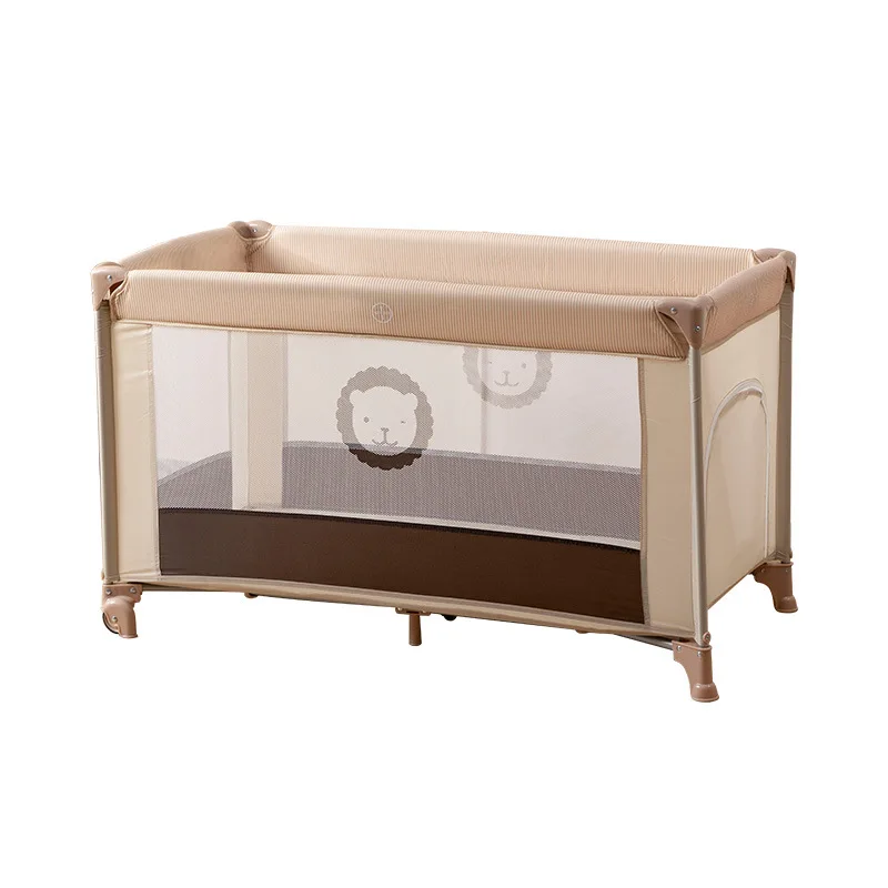 

Crib Portable Lightweight Foldable Newborn Movable Crib Game Bed with Mosquito Net