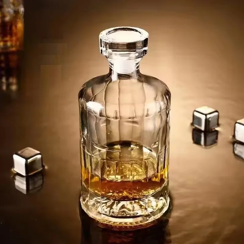 500ml Cold Extract Glass Bottle Vodka Bottle Whiskey Wine Whisky Fruit Wine Green Plum Wine Hip Flasks Coffee Bottle