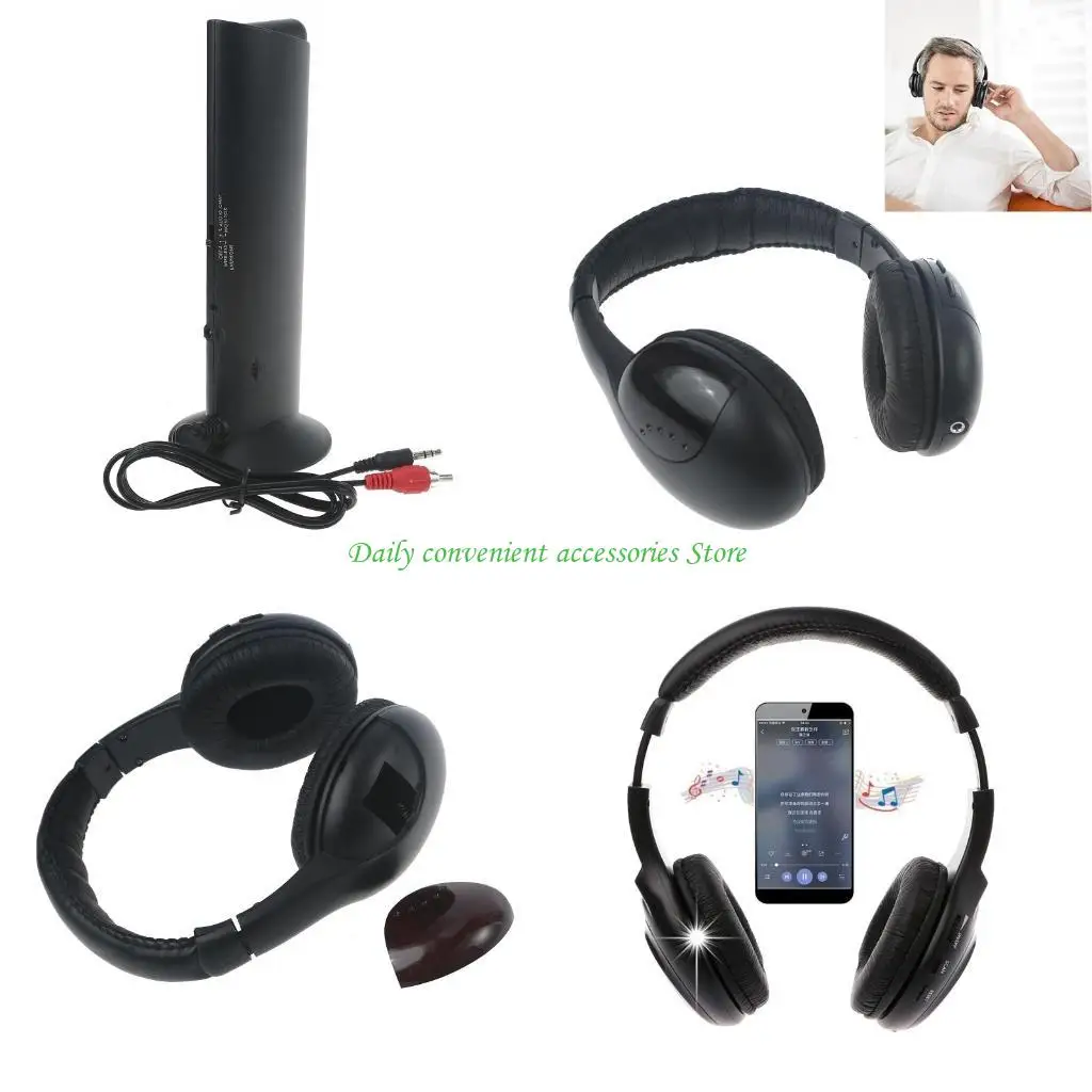 97QB Wireless Earphones for Mp3 Player & Player Headphones Headsets