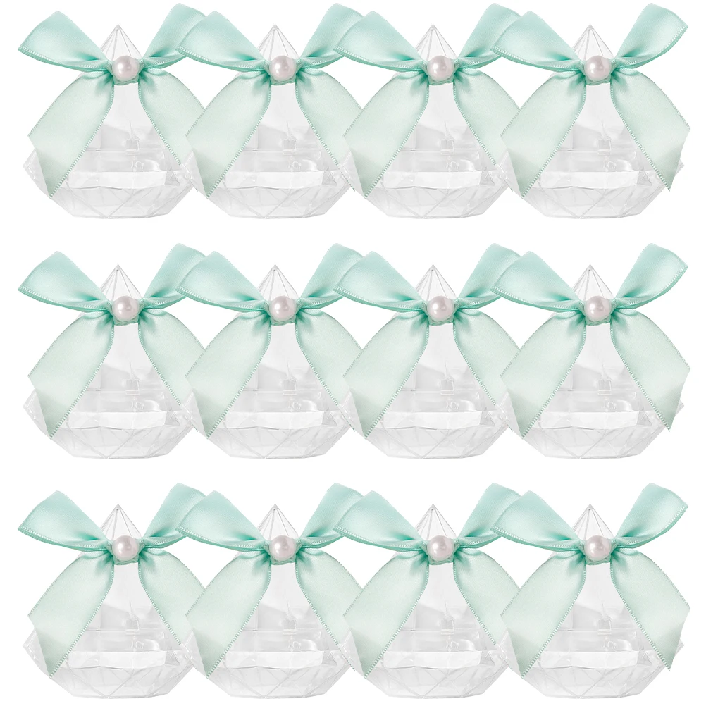 

12 Pcs Wedding Candy Box Party Favor Boxes Small Favors Favours Cloth Chocolate