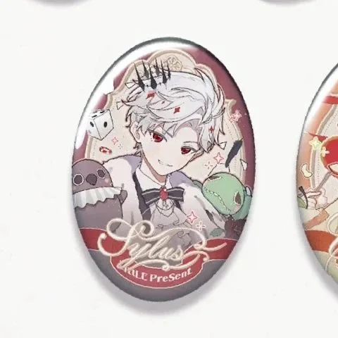 Товары «Любовь и глубокие космические товары: Самодельный бар-бой, Caleb Sylus Rafayel Xavier Zayne, брошь со значком высокого уровня внешнего вида для косплея