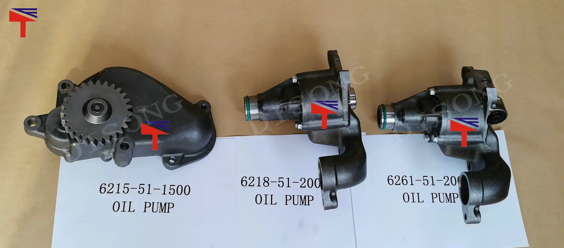 6215-51-1500 for D475A-2-3-5 bulldozer 12V140 engine, oil pump