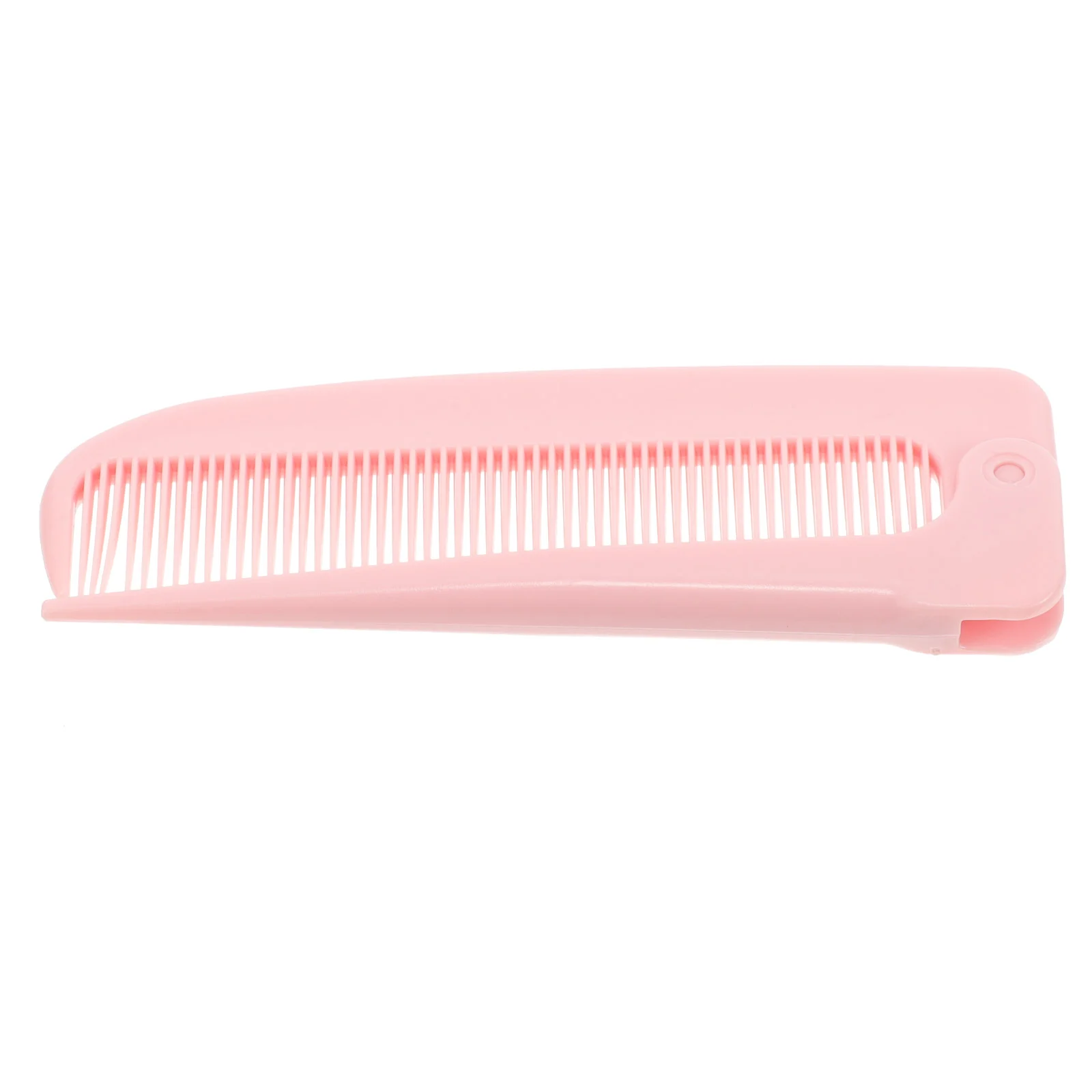 

Folding Comb Parting Combs for Braiding Hair Rat Tail with Tip Pocket Thin Foldable Plastic