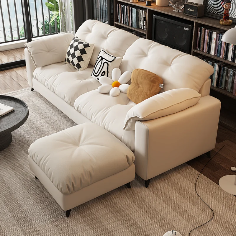 

Living Room Folding Bed Sofa Armchairs Home Air Single Sofas Leather Rooms The Prefabricated House Couch Furnitures For Girls