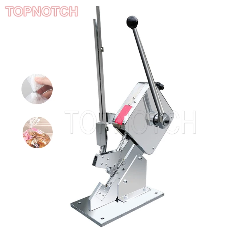 U Shape Sausage Clipper Manual Plastic Bag Clipping Maker Strapping Machine For Supermarkets Bakeries Meat Packing Tool