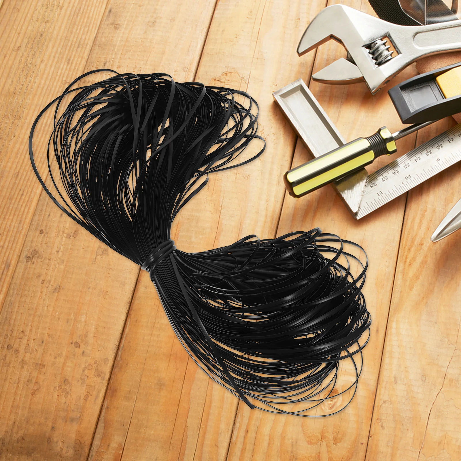 

Rattan Repair Kit Grey Synthetic Pe Waterproof Flexible Ribbon Outdoor Furniture Chair Sofa Basket Weaving Material Supplies